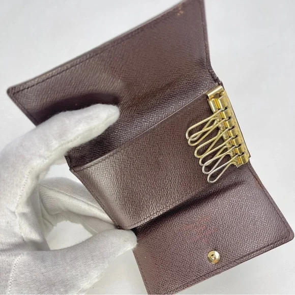 Louis Vuitton Damier Ebene 6 Hook Key Case! LV - Picture 3 of 13